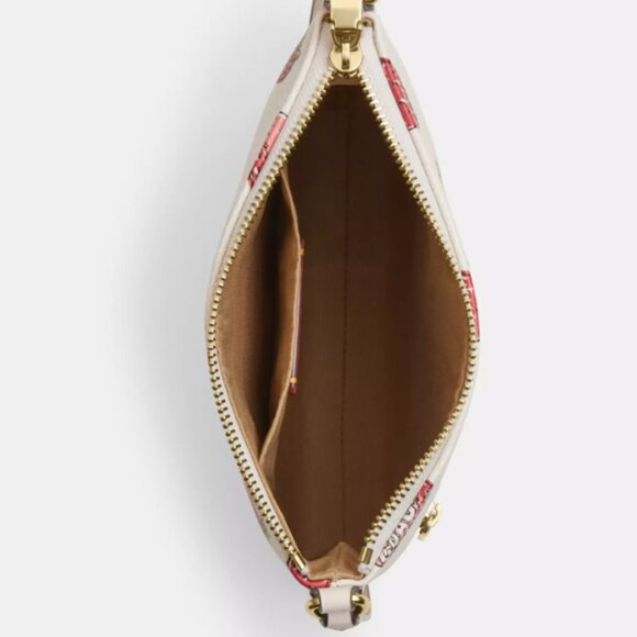 Coach Mini Rowan File Bag With Strawberry Print NWT - Picture 5 of 7